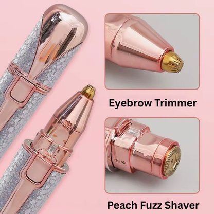 Peach Glow™ Eyebrow & Facial Trimmer